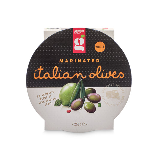 Marinated Mixed Italian Olives 375g