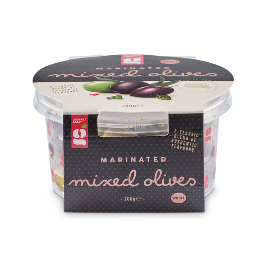 Mixed Marinated Olives 200g