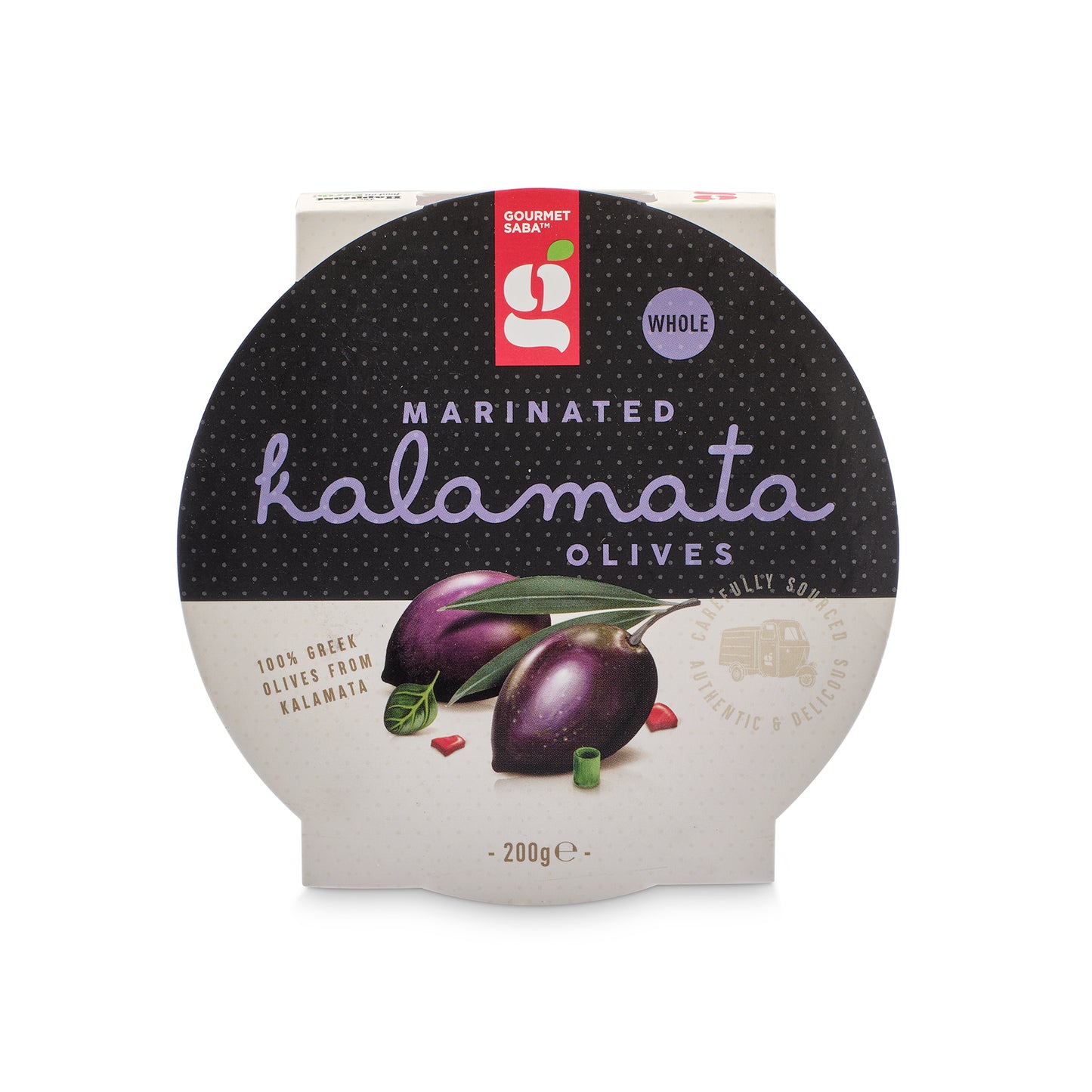 Marinated Whole Kalamata Olives 180g