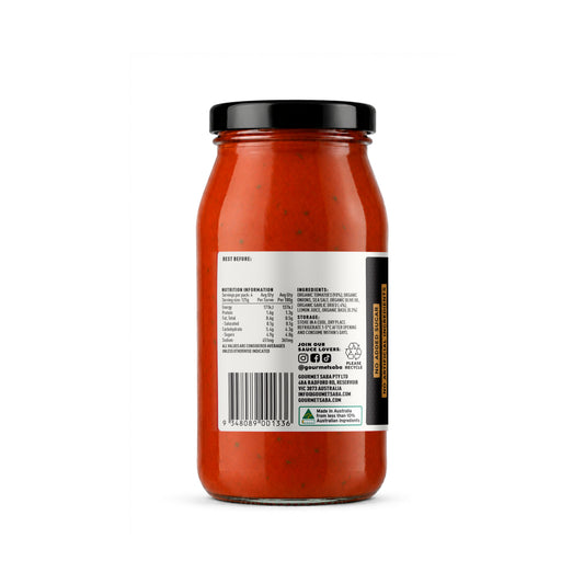 Organic Basil Pasta Sauce